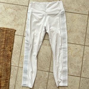 fabletics powerhold leggings- white